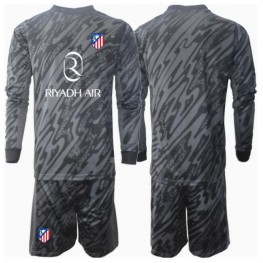 Atletico Madrid Keeper Thuis tenue Kids 2024-25 Lange Mouw (+ Korte broeken)